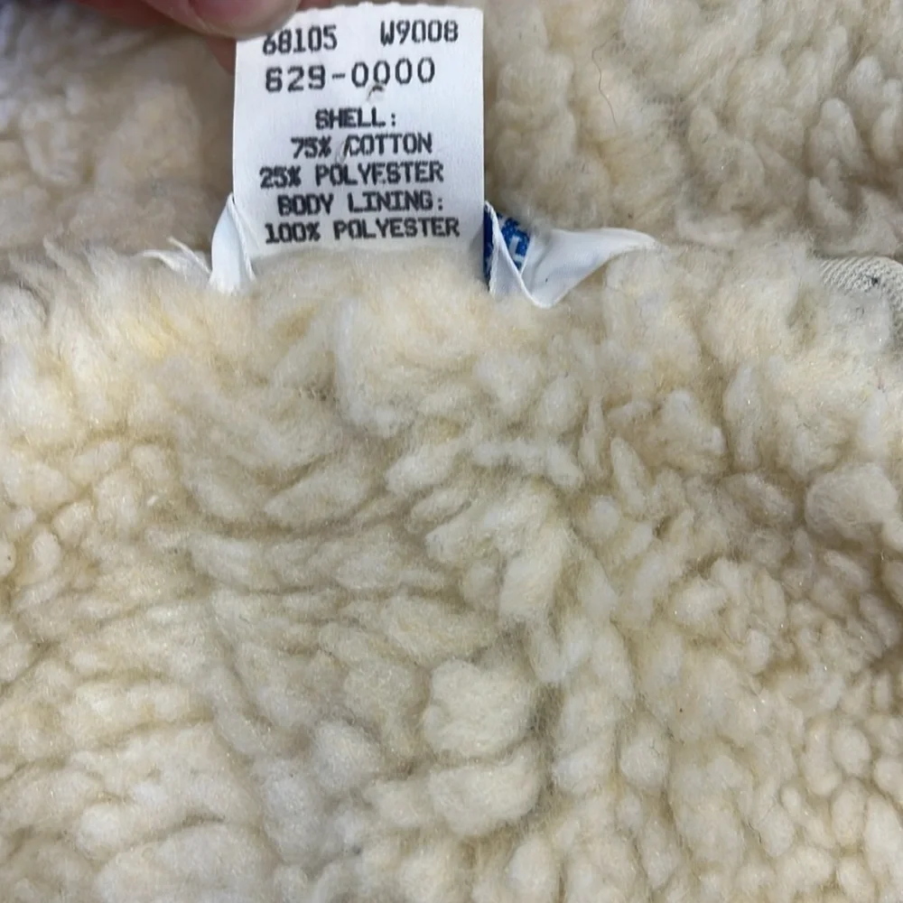 Oshkosh vintage Sherpa lined colorblock corduroy jacket